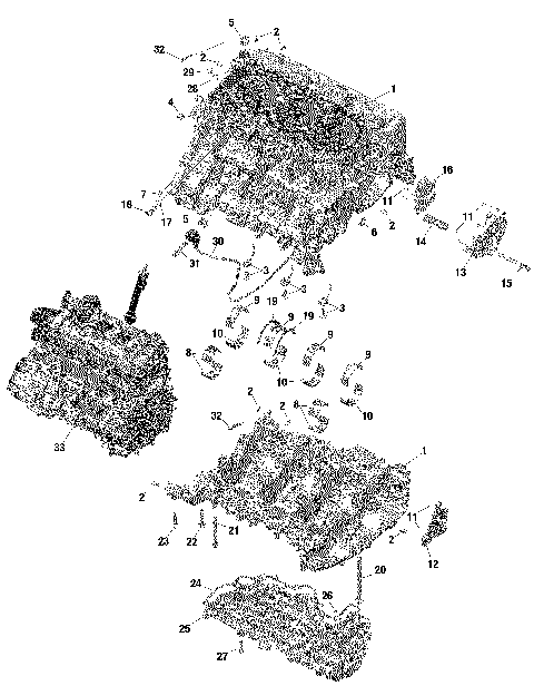 01- ROTAX - Crankcase