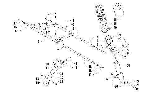 REAR SUSPENSION FRONT ARM ASSEMBLY [90118]
