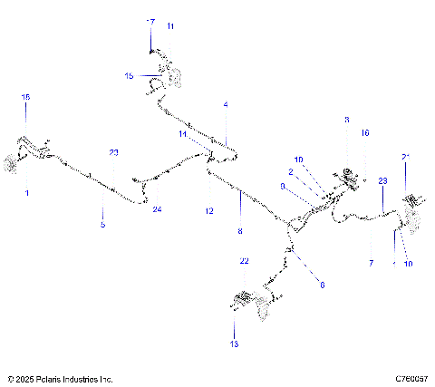 BRAKES, BRAKE LINES AND MASTER CYLINDER - Z25XPD92A/92B (C760057)