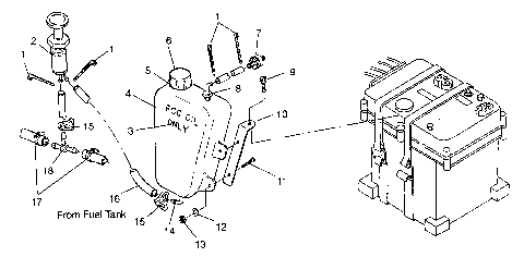 ENGINE FOGGING SYSTEM  Intl. SL 700 I964066 (4935633563C001)