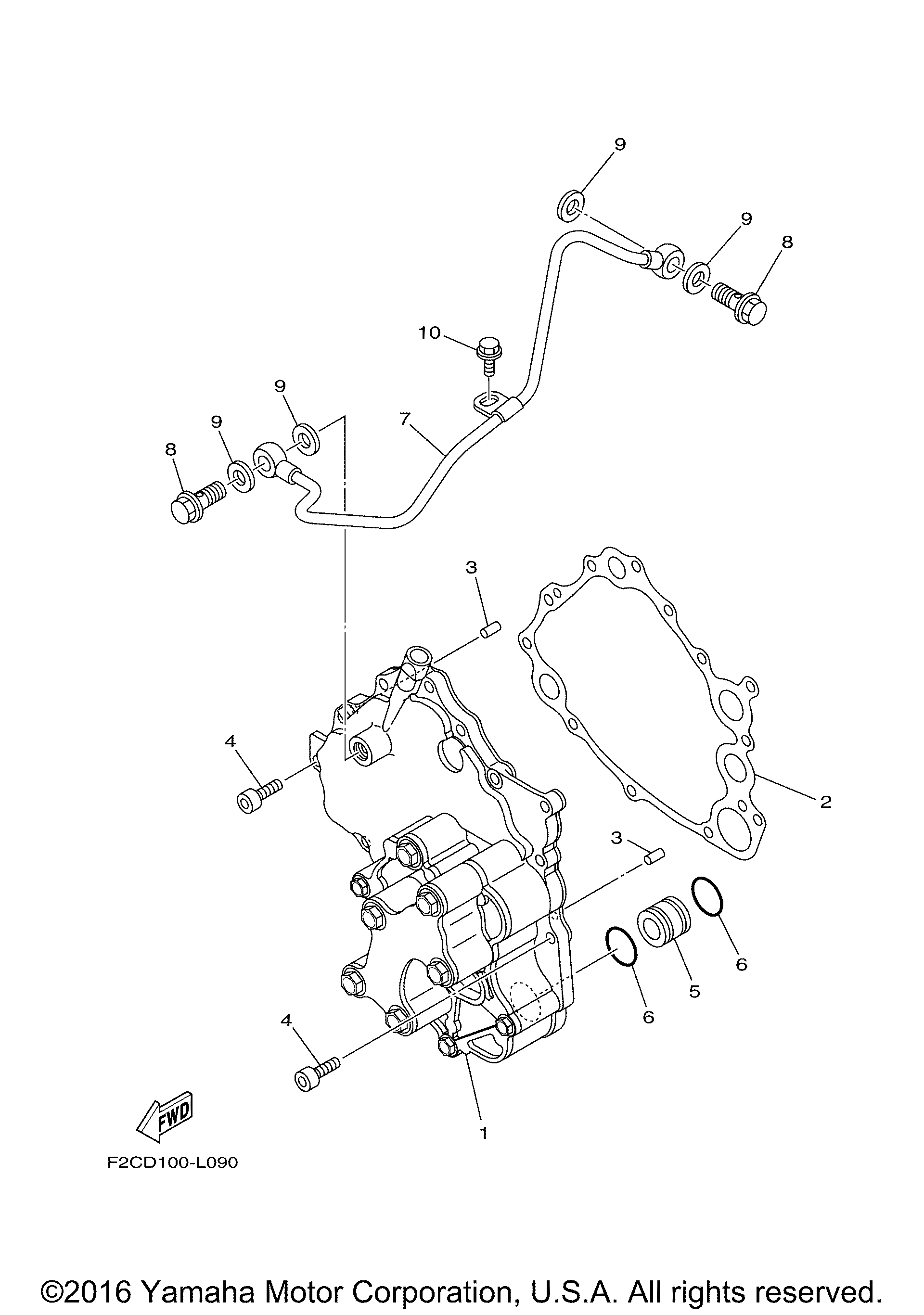【良品 メンテナンス済】　YAMAHA YYFL Jet Pump Rebuild Kit for Yamaha SX 230 HO /FX Cruiser HO /FX