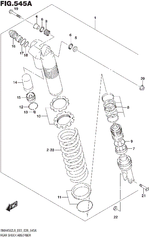 REAR SHOCK ABSORBER