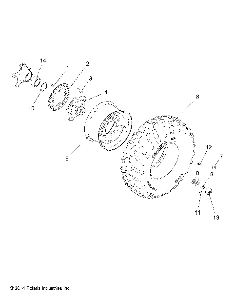 WHEELS, FRONT - R15RTAD1AA/EA/ED1EA (49RGRWHEELFRT151KDSL)