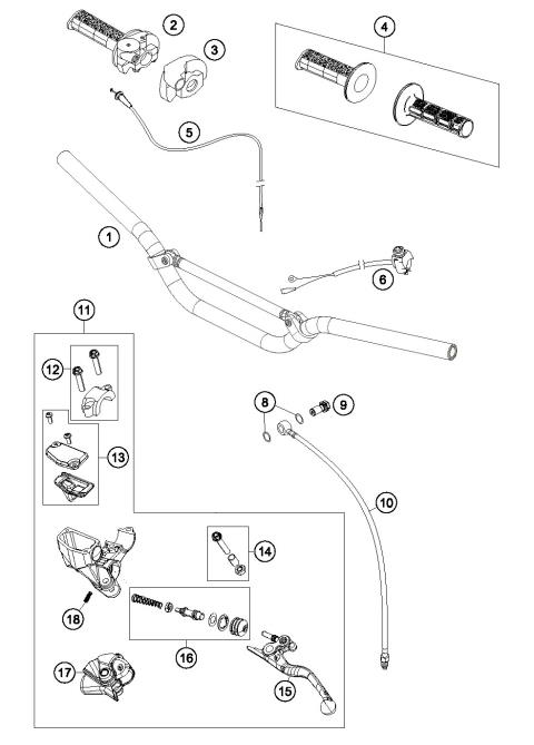 HANDLEBAR, INSTRUMENTS             