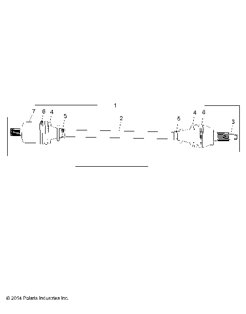 DRIVE TRAIN, FRONT HALF SHAFT - Z15VFE99AT/AV/AP (49RGRSHAFTDRV1510004)