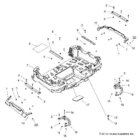 BODY, BOX, REAR - A15SWE57FA (49ATVBOXRR1570X2)