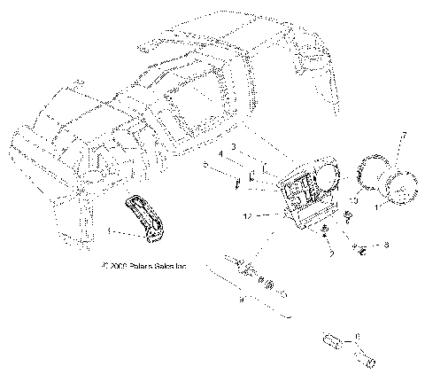 ELECTRICAL, DASH INSTRUMENTS and CONTROLS - R10HR76AG/AR (49RGRDASH106X6)