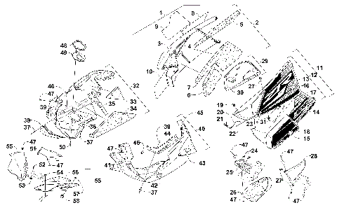 SKID PLATE AND SIDE PANEL ASSEMBLY [101361]