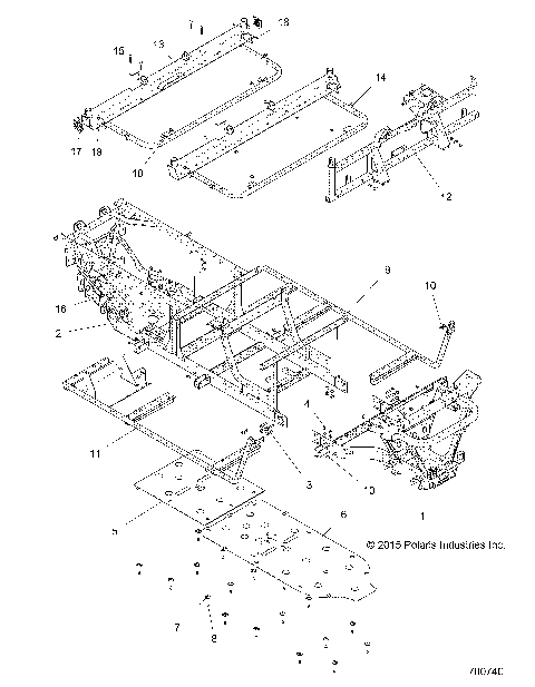 CHASSIS, FRAME - R16RDA57A1/B1 (700740)