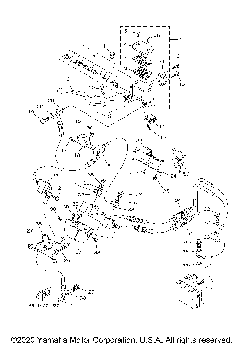 FRONT MASTER CYLINDER