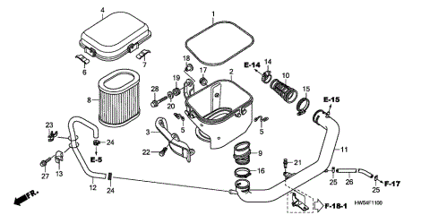 AIR CLEANER (ARX1500T3)
