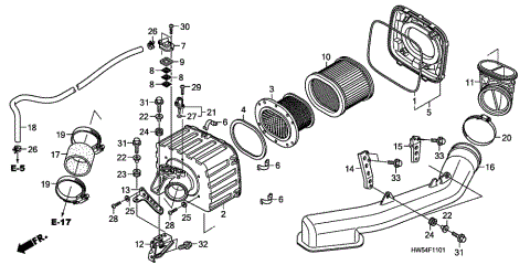 AIR CLEANER (ARX1500N3)