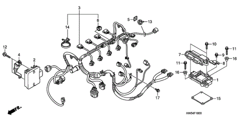 WIRE HARNESS (ENGINE)