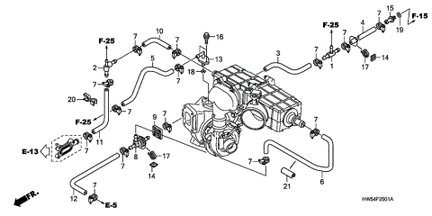 WATER HOSE (ARX1500T3)   (2)