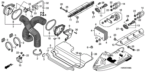 SPONSON@AIR VENT TUBE