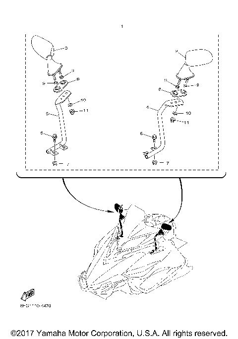 ALTERNATE REAR VIEW MIRROR