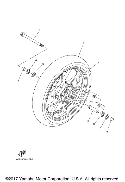 FRONT WHEEL