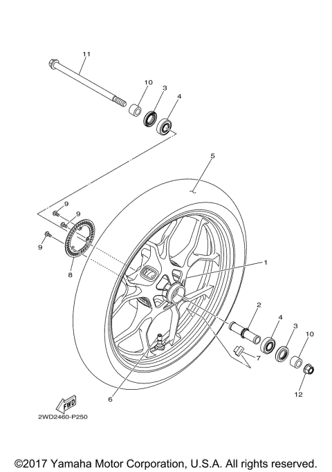 FRONT WHEEL
