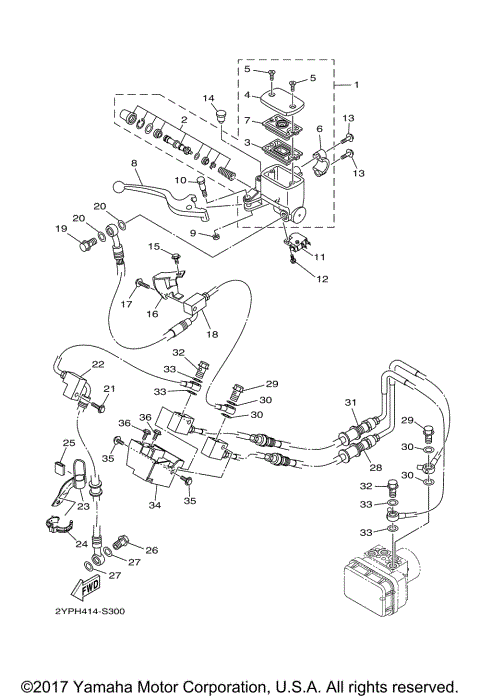 FRONT MASTER CYLINDER