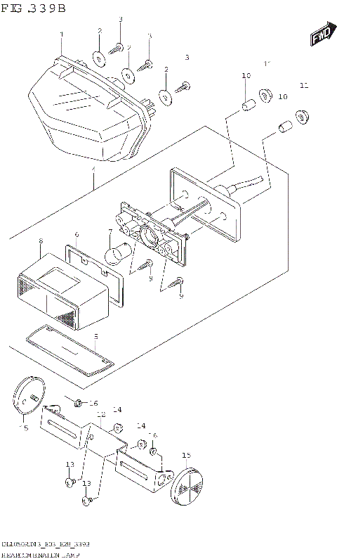 REAR COMBINATION LAMP