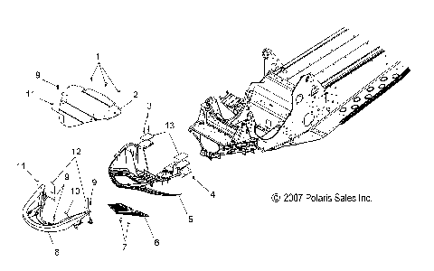 BODY, NOSEPAN and FRONT BUMPER - S08PB8ES/EE (49SNOWBUMPER08800IQ)