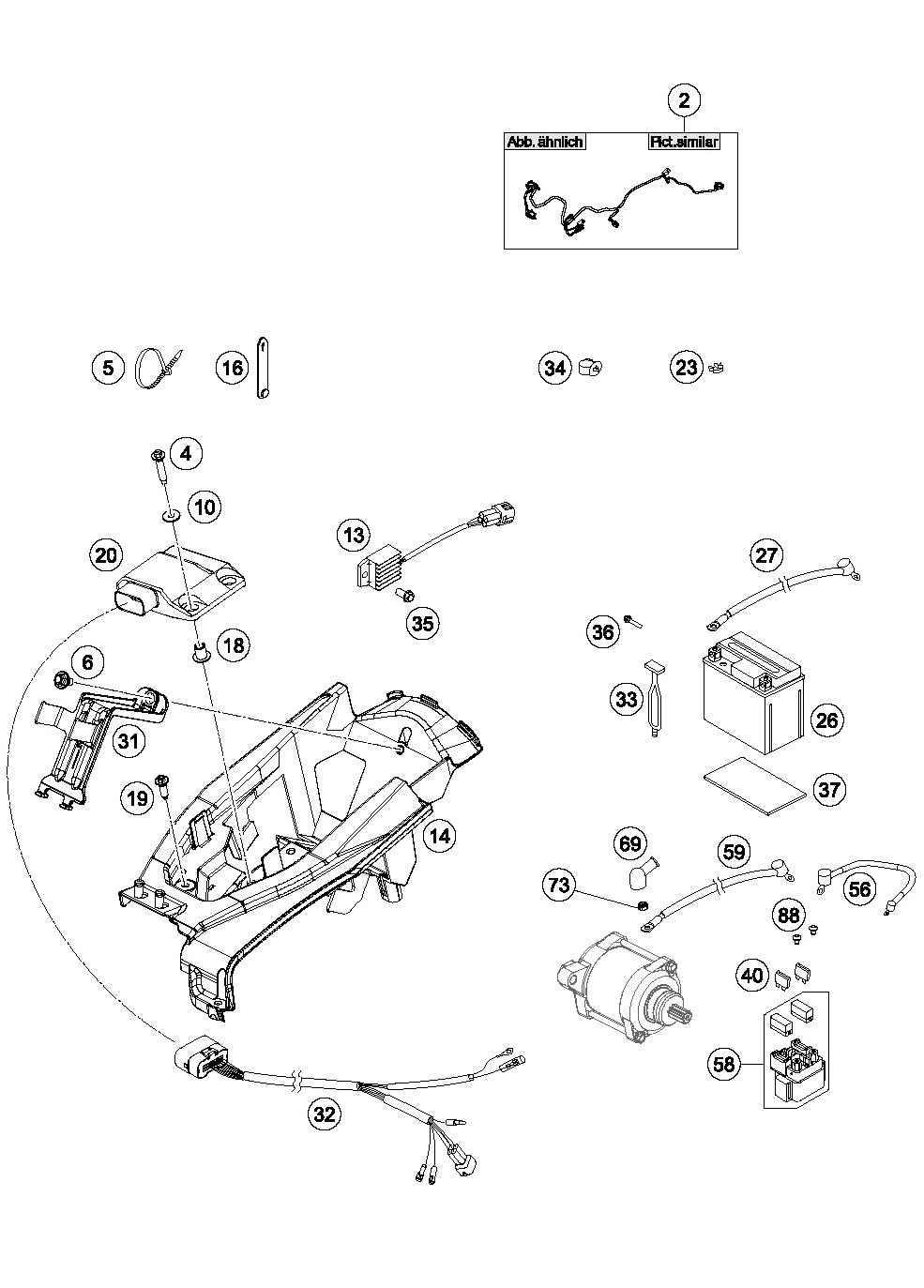 2017 Husqvarna Motorcycles Parts-Finder Diagrams | Gresham