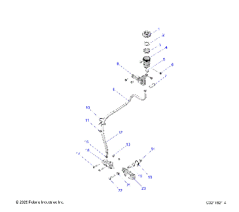 BRAKES, BRAKE PEDAL and MASTER CYLINDER - A26SED57C1 (C0211821-4)