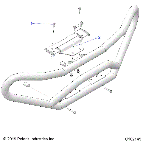 BODY, BRUSHGUARD - A20SHS57CU (C102145)