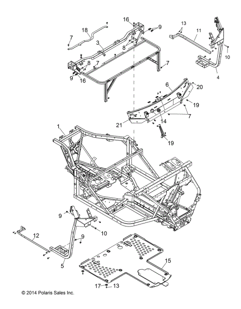 CHASSIS, MAIN FRAME