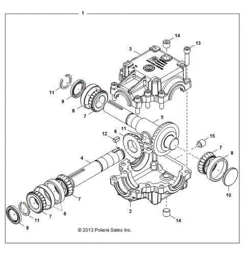 DRIVE TRAIN, PTO GEARBOX