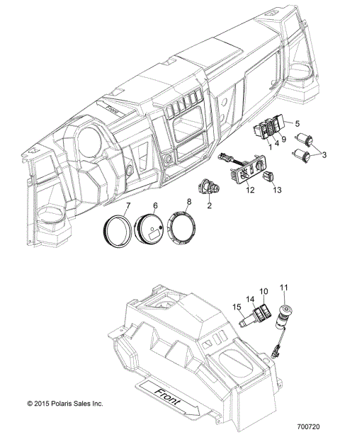 ELECTRICAL, DASH CONTROLS