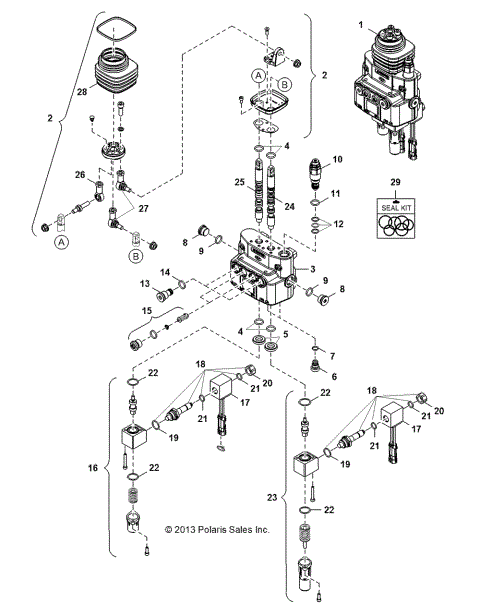 HYDRAULICS, CONTROL VALVE