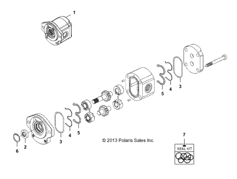 HYDRAULICS, GEAR PUMP