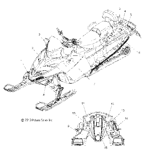 BODY, DECALS - S11PT5BSL/BEL (49SNOWDECAL11550TRG)