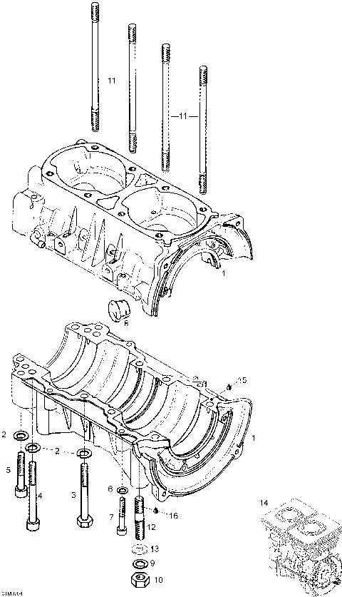 01- Crankcase