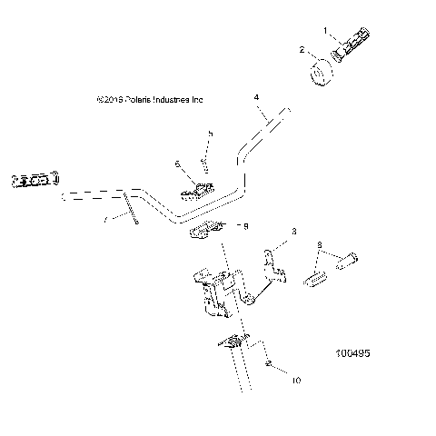 STEERING, HANDLEBAR and CONTROLS - A19S6E57R1 [100495]