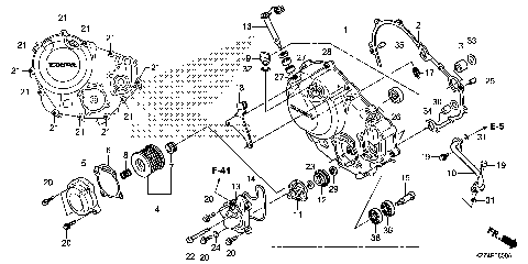 RIGHT CRANKCASE COVER