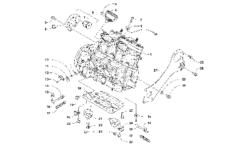 ENGINE AND RELATED PARTS [104864]