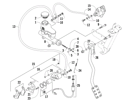 FRONT BRAKE ASSEMBLY