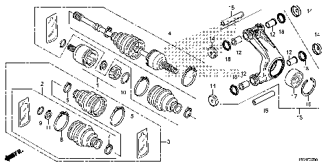 REAR KNUCKLE@REAR DRIVE