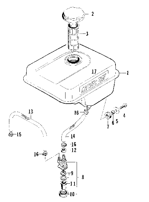FUEL TANK ASSEMBLY [74893]