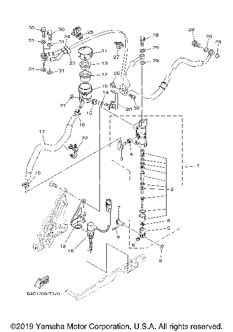 REAR MASTER CYLINDER