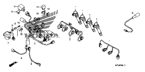 SUB HARNESS (CBR1000RR)