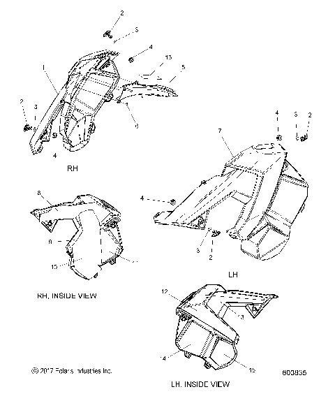 BODY, SIDE PANELS - S21EEC8RS ALL OPTIONS (600835)