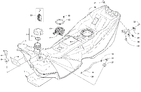 GAS TANK ASSEMBLY [111322]