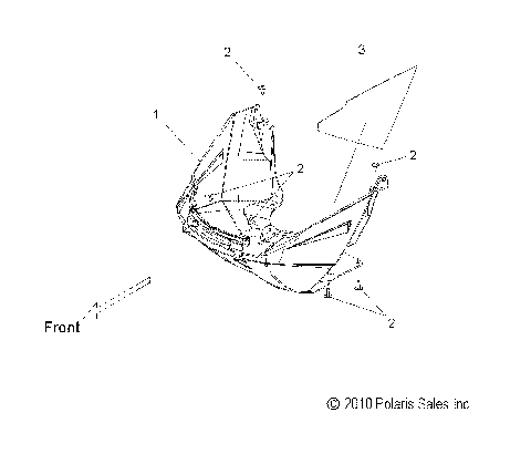 BODY, NOSEPAN ASM. - S12CN8/CY8 ALL OPTIONS (49SNOWNOSEPAN11800PRMK)