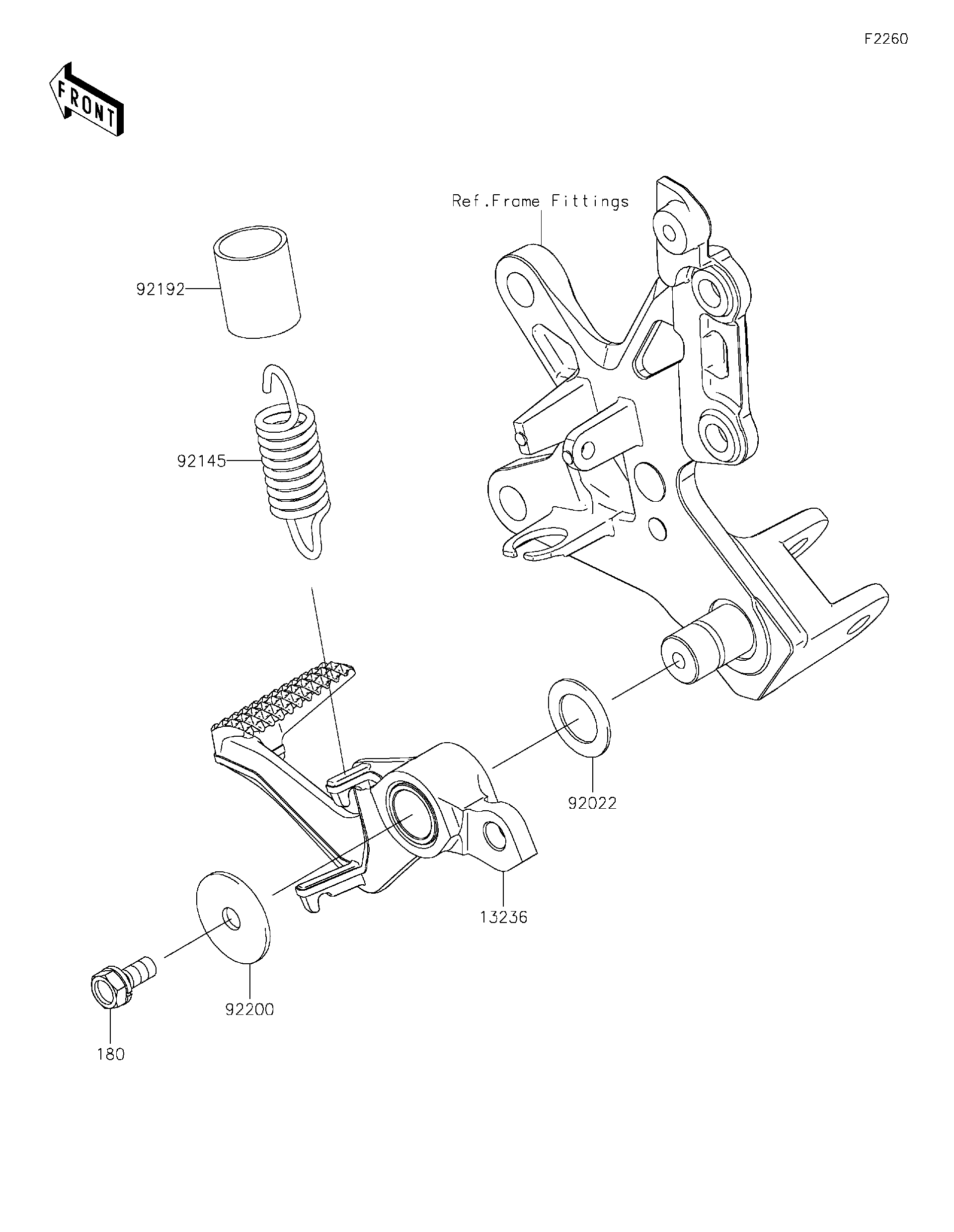 2023 Kawasaki Motorcycles Parts-Finder Diagrams | Battle