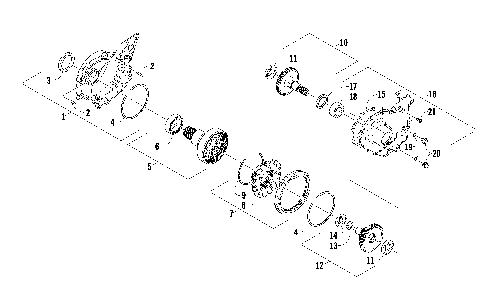 GEARCASE ASSEMBLY [93571]