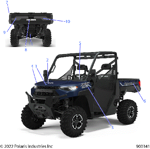 BODY, DECALS, GRAPHIC - R22RRE99JA (900338)