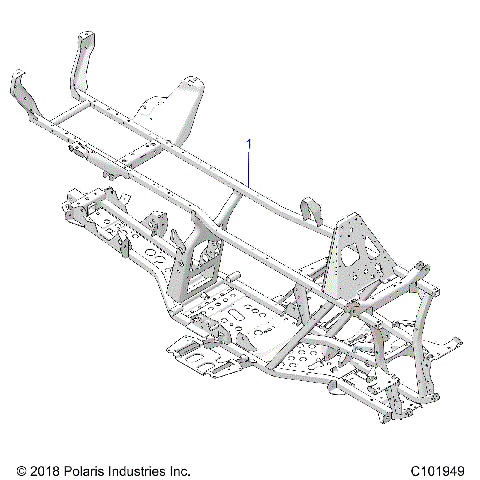CHASSIS, FRAME - A19SHE57FP (C101949)